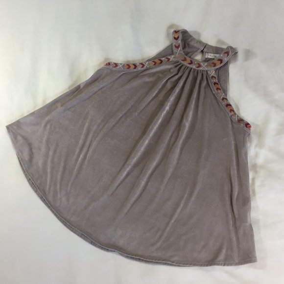 Altar’d State Cleopatra-Style Faux-Suede Top (NEW) - Picture 13 of 16